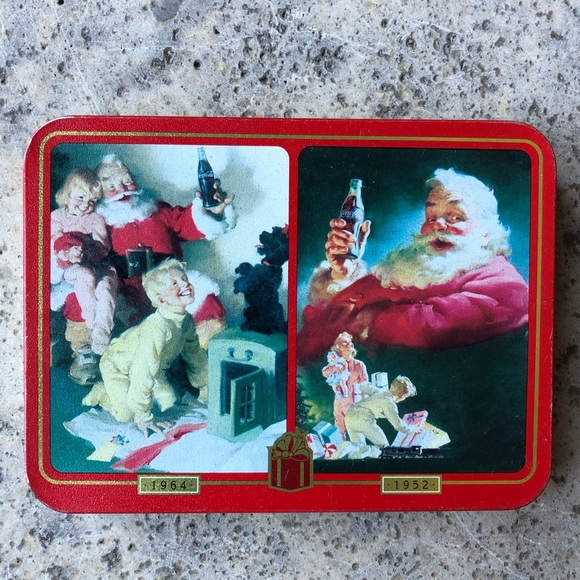 1996 Coca-Cola Nostalgia Christmas Playing Cards - Picture 2 of 6